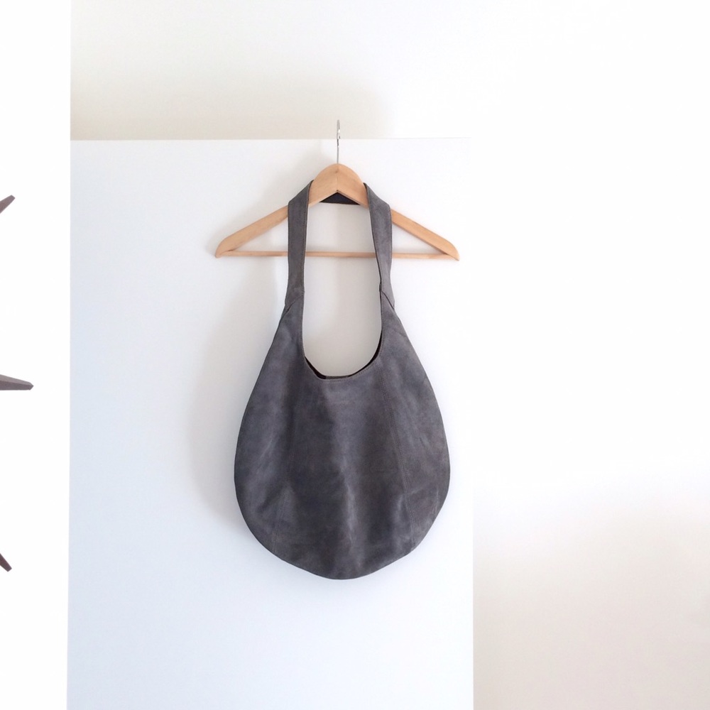 Lands' End Suede Purse